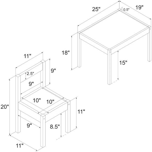 Dimensions du produit