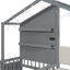 Lit simple pour maison simple, gris, avec station de charge rembourrée et sans fil, performance améliorée et options de rangement spacieuses, station avancée, compartiments fonctionnels-1791344249