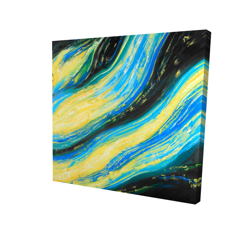 " Liquid Magic Wave " Painting Print