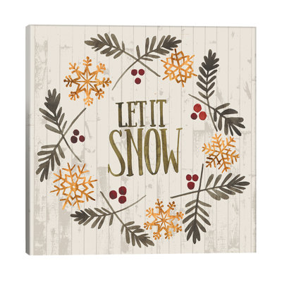 Rustic Christmas VI by Grace Popp - Wrapped Canvas Print