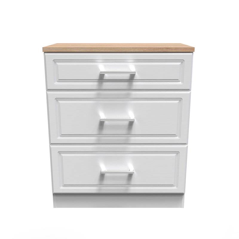 Fully Assembled St. George 3 Drawer Chest