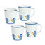 Floral Porcelain Coffee Mug