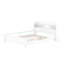 Lit plateforme double en bois avec DEL intégrée, rangement pour tête de lit et garde-corps, garde-corps blanc-1283285394-1283285404