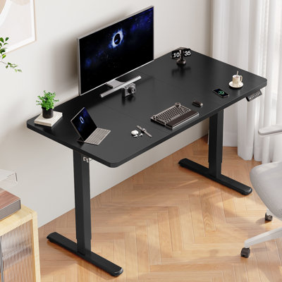 Electric Standing Desk Height Adjustable Desk Sit Stand Desk With Time Reminder Stand up Desk 2 Memory Setting Electric Desk 