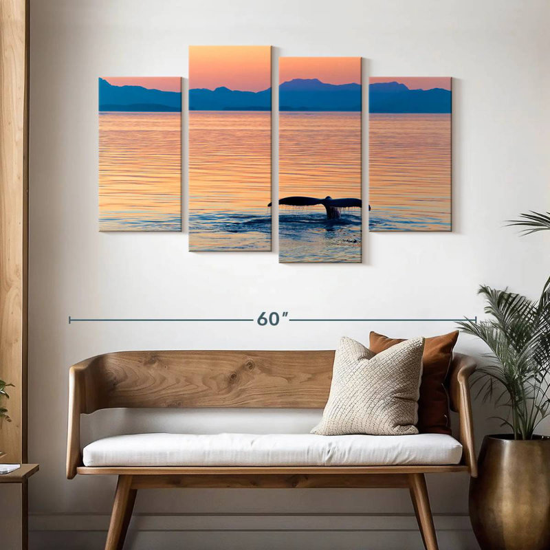 Brampt Whale Dive, 32" H x 52" W
