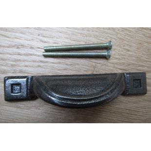 Rear Fix Slim Cup Pull Small Antique Iron