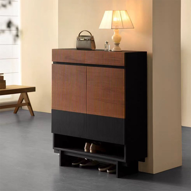 Armoire de rangement pour chaussures Retro, 47.24" H x 35.43" W x 14.17" D 