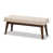 Beige/Walnut selected