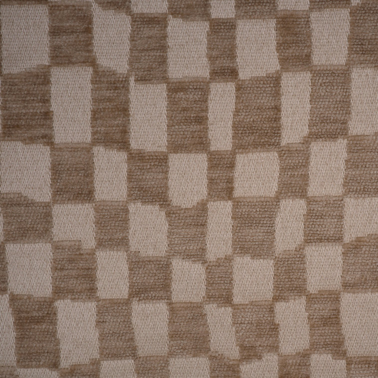 Checkmate - Damask Design Chenille Upholstery Fabric