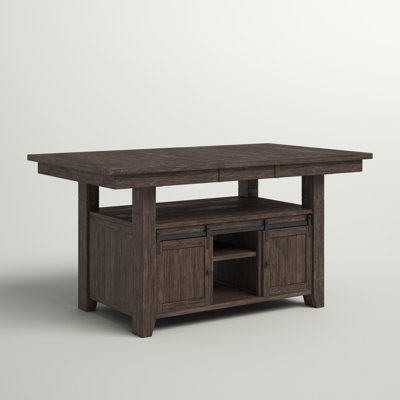 Hebden Pine Solid Wood Top Dining Table