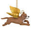 Pitbull Dog Angel Holiday Ornament
