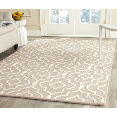 Cannen Hand Tufted Wool Geometric Rug