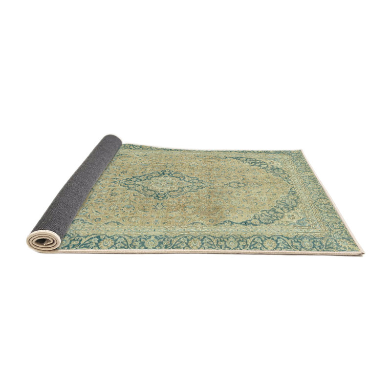 Tapis abstrait moderne 2870, Rond 7 pi