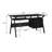 55-inch 2-drawer Computer Desk Keyboard Tray Black