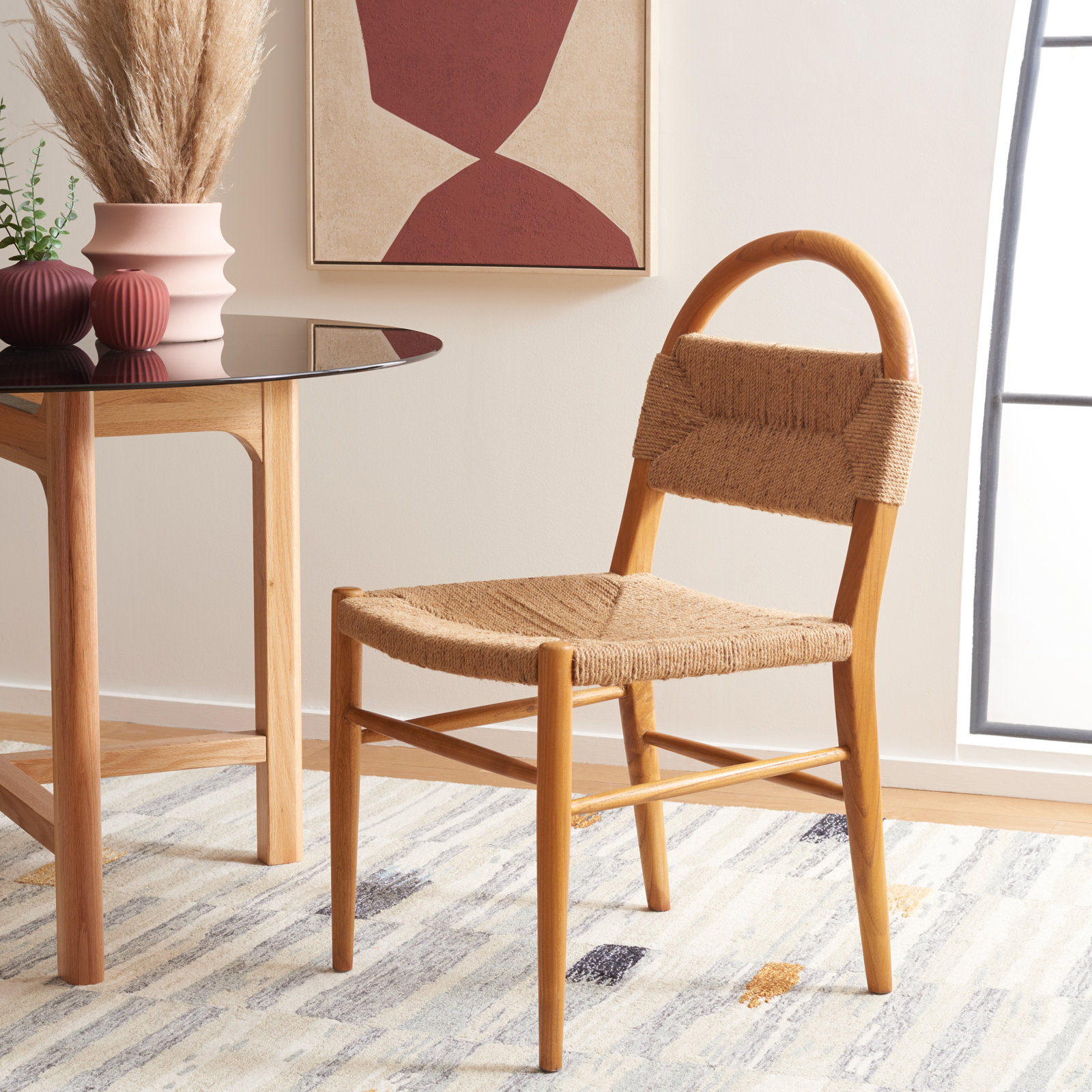 Kashmir Dining Chair, Brown	