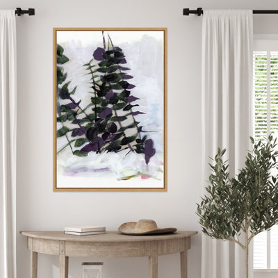 Eucalyptus, peinture n ° 2 par Cartissi, reproduction d'art sur toile encadrée