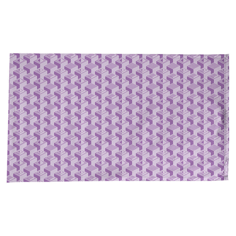 Nappe de gratte-ciels classiques, Violet