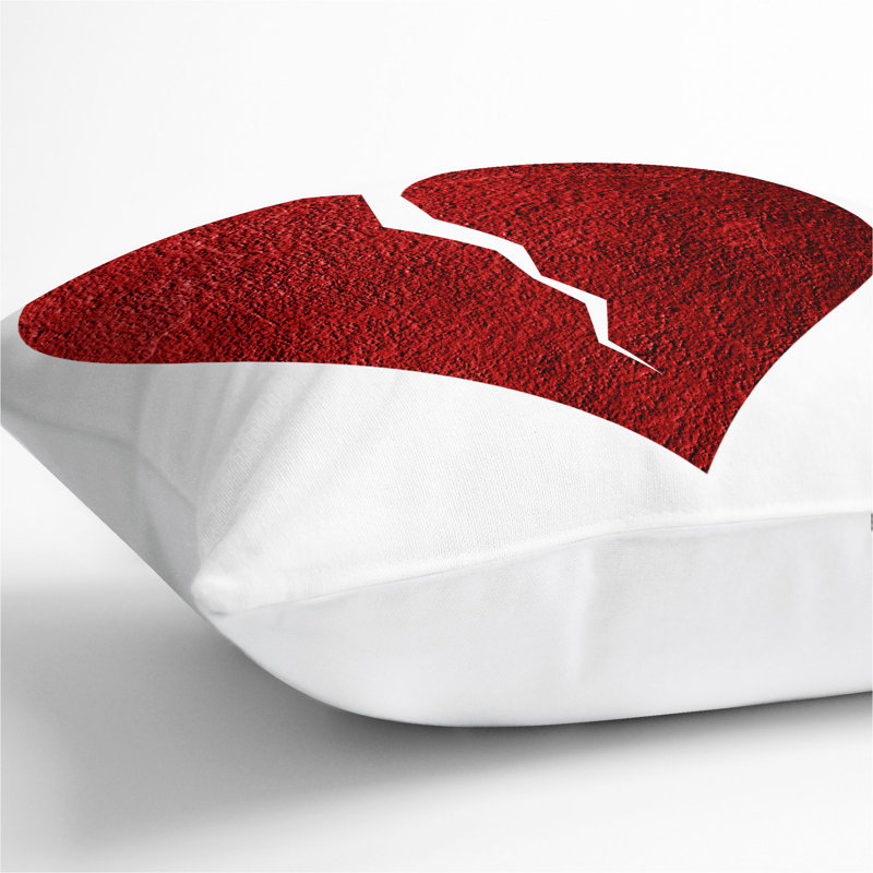 Square Cushion, 40cm H x 40cm W x 15cm D, White