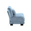 Canapé 27 sans accoudoirs avec 1 coussin - bleu