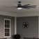 Overton 10 - Blade Standard Ceiling Fan with Wall Control and Light Kit Included