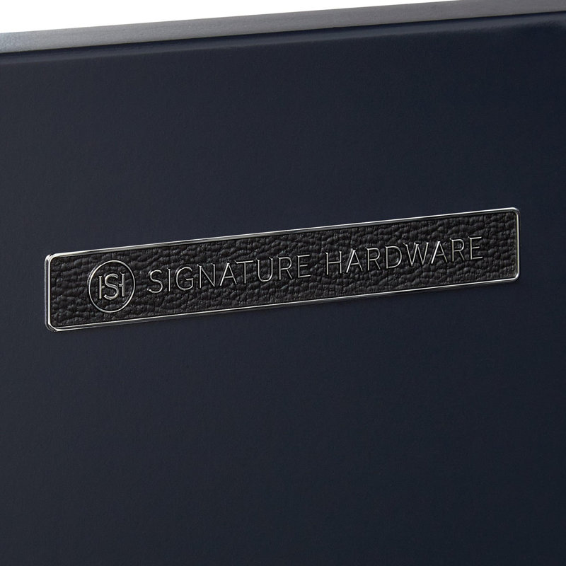 Quen 30" Freestanding Single Basin Vanity Cabinet - Cabinet Only - Less Vanity Top, Midnight Navy Blue