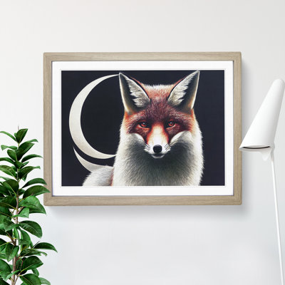 Victorious Fox - Framed Print