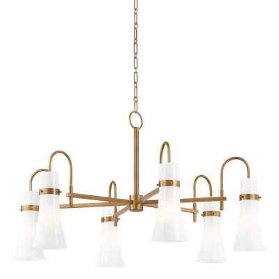 Maple 6 Light Chandelier