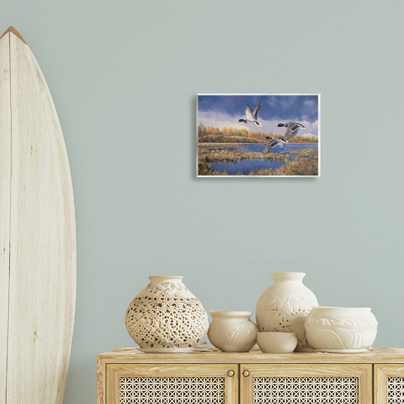 «Ducks Heading South» par Andrew Kiss, H 10 po x l 15 po