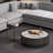 Simple design sense coffee table combination