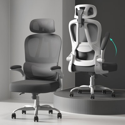 Sponge Office Chair with Headrest