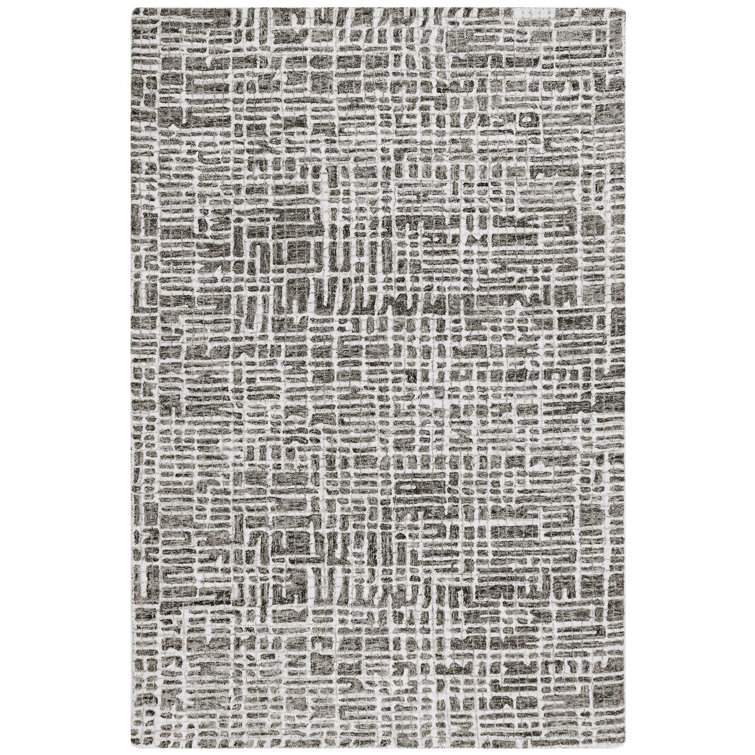 Finkelstein Wool Plaid Indoor Rug
