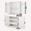 Garde-manger cannelé de 72 pouces avec tablettes réglables-1315619134