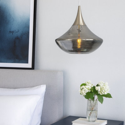 Willis 1 - Light Chrome Unique/Statement Pendant