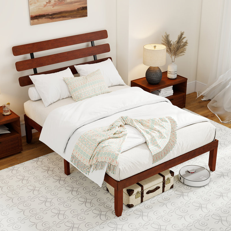 Bed, Brown, Double (4'6)