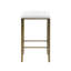 Tabouret de comptoir rembourré Marino