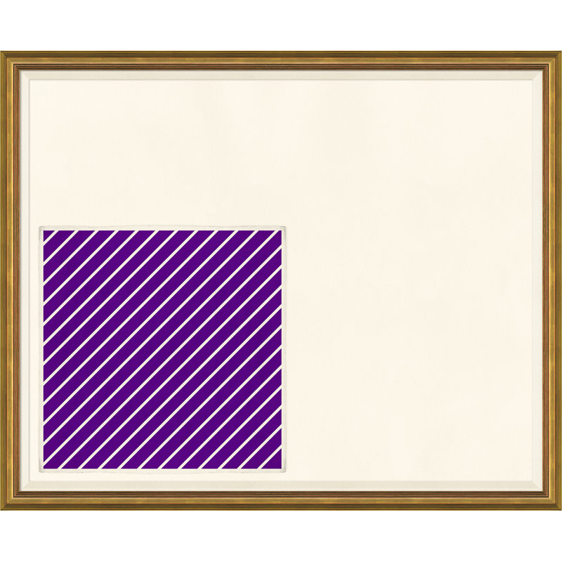 "Homage to Stella" - mauve par David Phoenix - cadre photo, impression sur papier