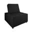 Fauteuil d'appoint carré touffeté en lin Lancy-1688445773