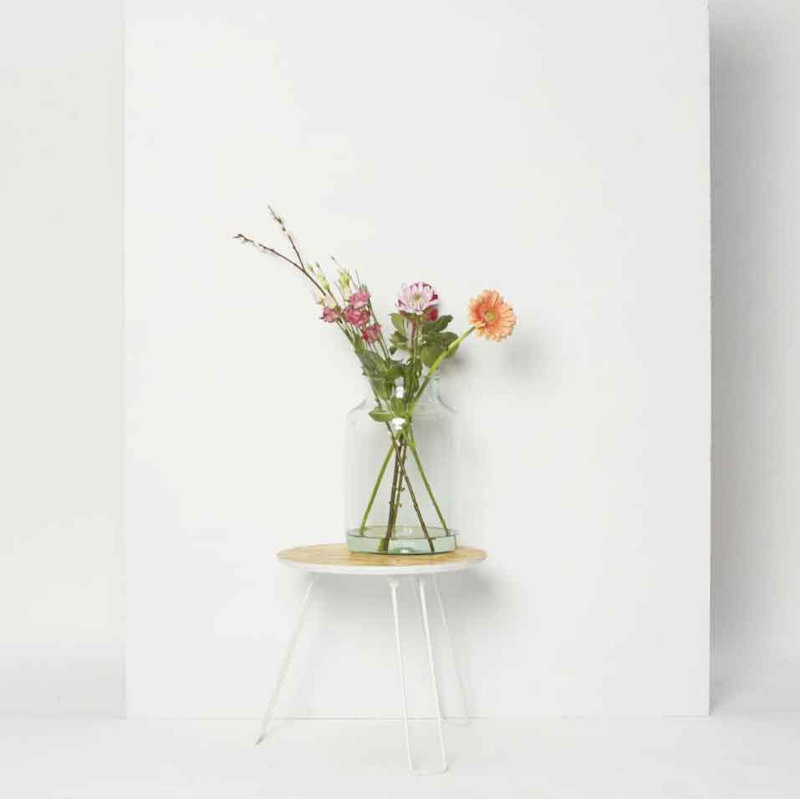 Polaris Glass Table Vase, 35cm H x 21cm W x 21cm D