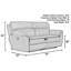 Hudson Yards Upholstered 91'' Reclining Sofa