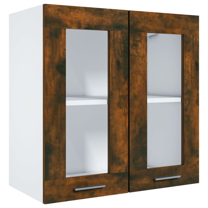 Armoire suspendue vidaXL Chêne fumé Lyon 60 x 31 x 60 cm