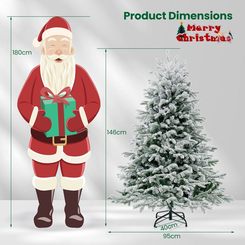 Lighted Artificial Christmas Tree