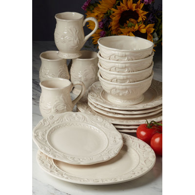 Certified International Firenze 16 Piece Dinnerware Set, Service for 4