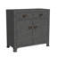 Butler Chatham Navy Raffia 2-Drawer Cabinet-1614577584