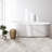 Sterling White with Grey Veins 12" x 12" 1.2mm Vinyl Tile-43314156