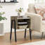 Ensemble de 2 tables de chevet empilables 23,6 po-1555808271