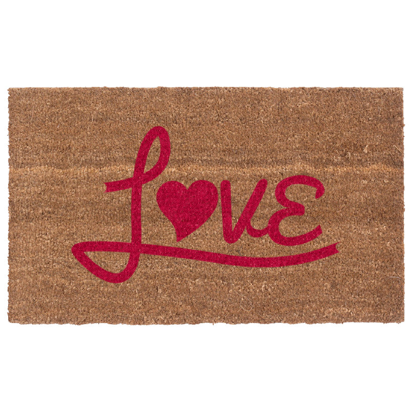 Non-Slip Valentine's Day Outdoor Doormat
