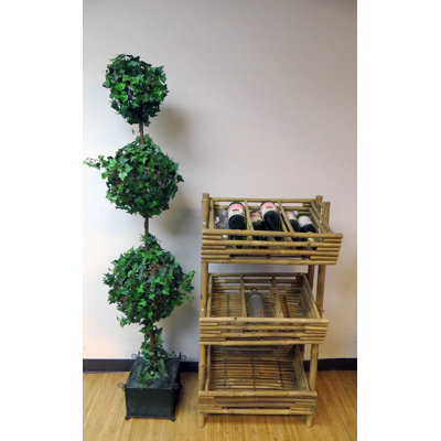 24'' W Solid Wood Storage Rack