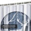 Rideau de douche Merry Christmas Snow-923059071