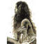 Femme en sépia - Toile de salon brune | Décoration intérieure