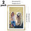 Cadre photo Americanflat - ensemble de 2 - cadre avec passe-partout - plexiglas poli-101177767-101210531